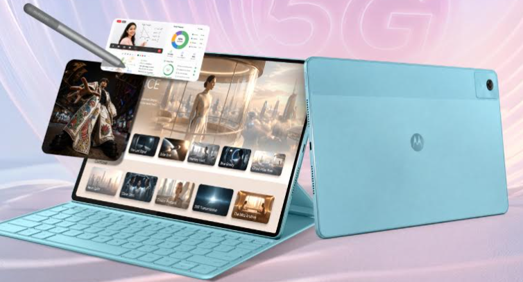 Motorola launches moto pad 70: Segment’s Thinnest and Lightest 5G Tablet with a Super Immersive 12.1” 2.5K Display