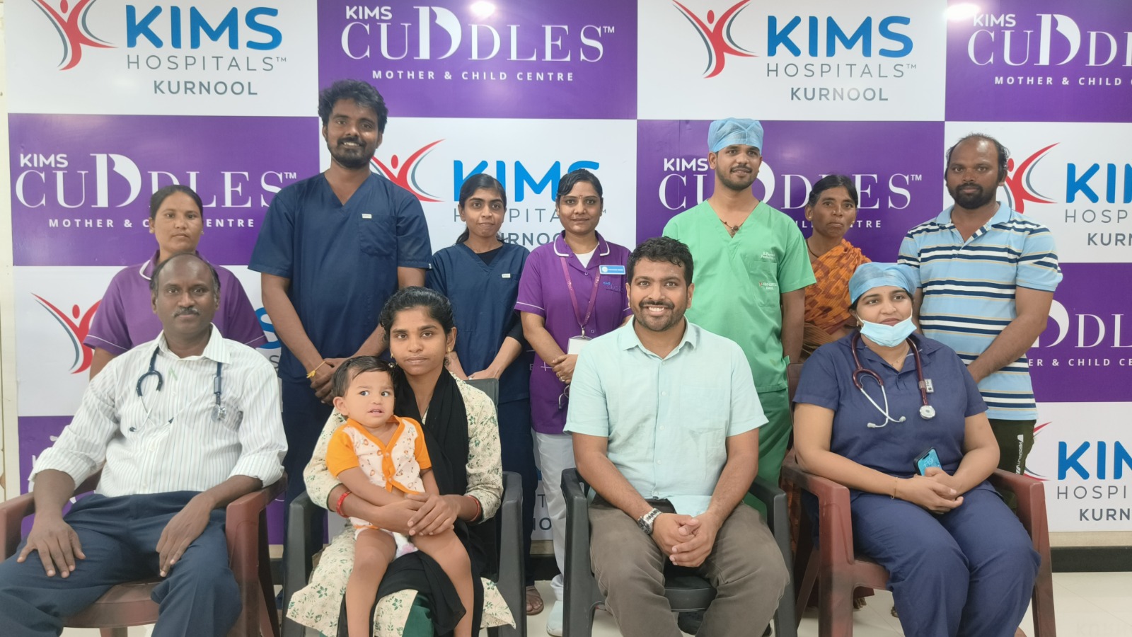 Rare gastric volvulus in 22-month-old boy treated successfully at KIMS Cuddles Kurnool