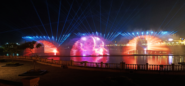 Christie laser projectors power landmark light and sound shows in Ujjain