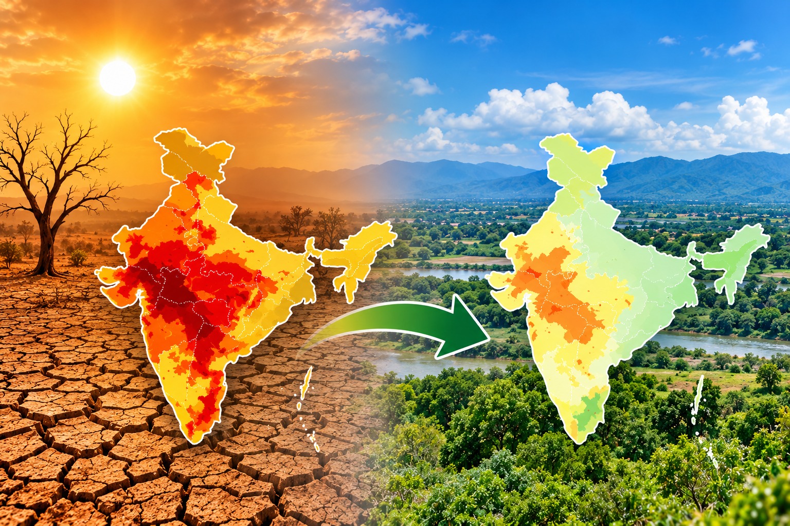 The hot, dry zone of peninsular India has nearly halved over seven decades, IMD study finds