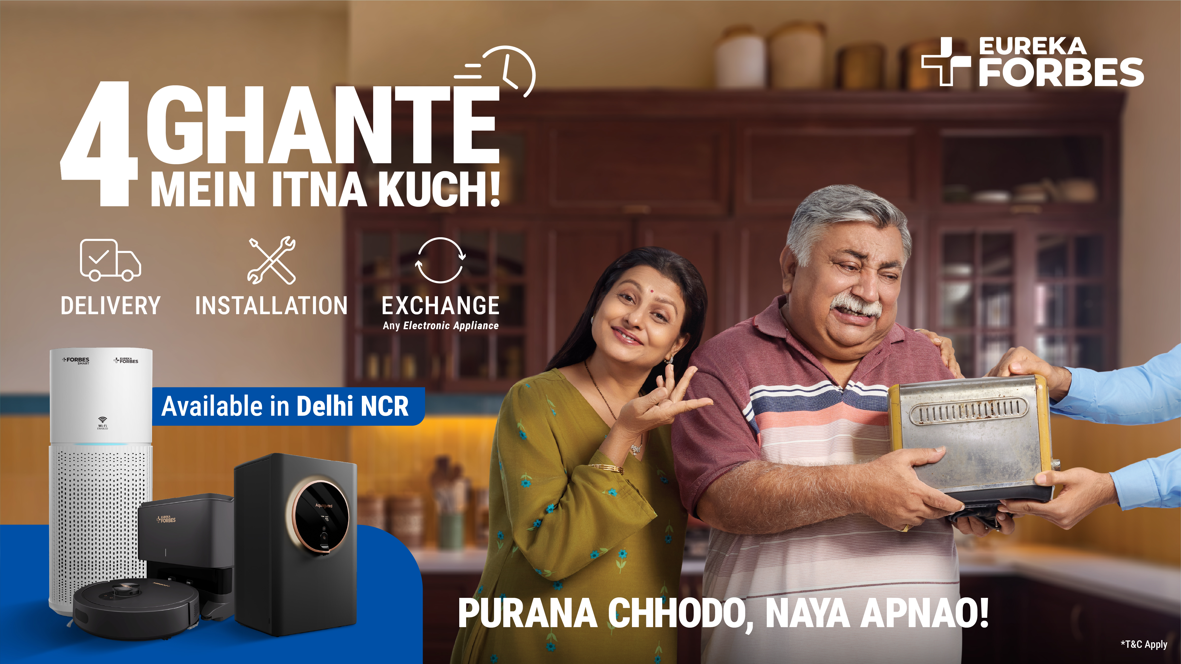 Eureka Forbes Puts a Four-Hour Promise at the Heart of the D2C Experience with 4 Ghante Mein Itna Kuch