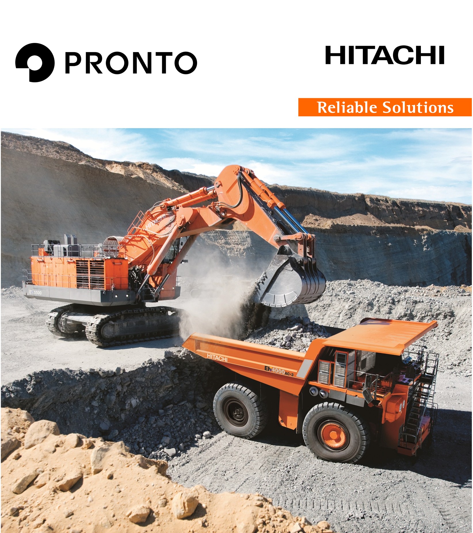Hitachi Construction Machinery and Pronto Enter Strategic Partnership to Advance Open Mine Automation Solutions