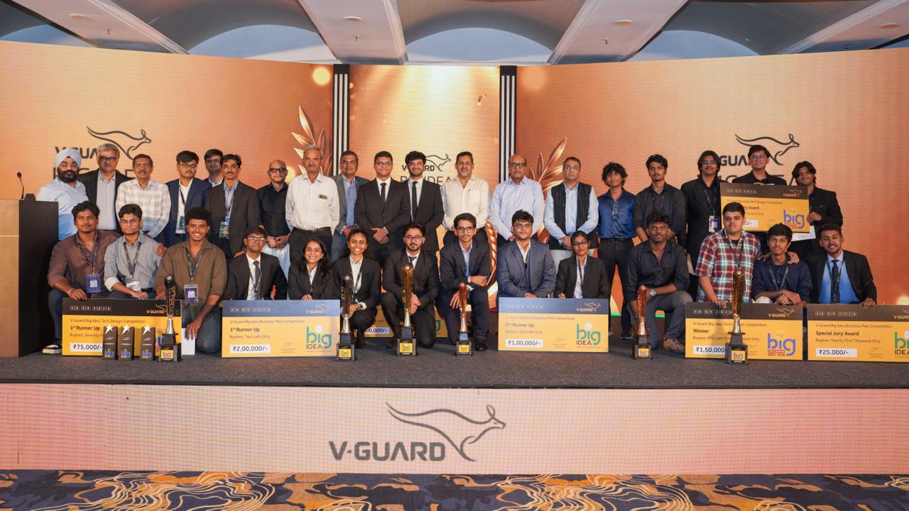 V-Guard Announces Winners of the Big Idea 2026 Competition