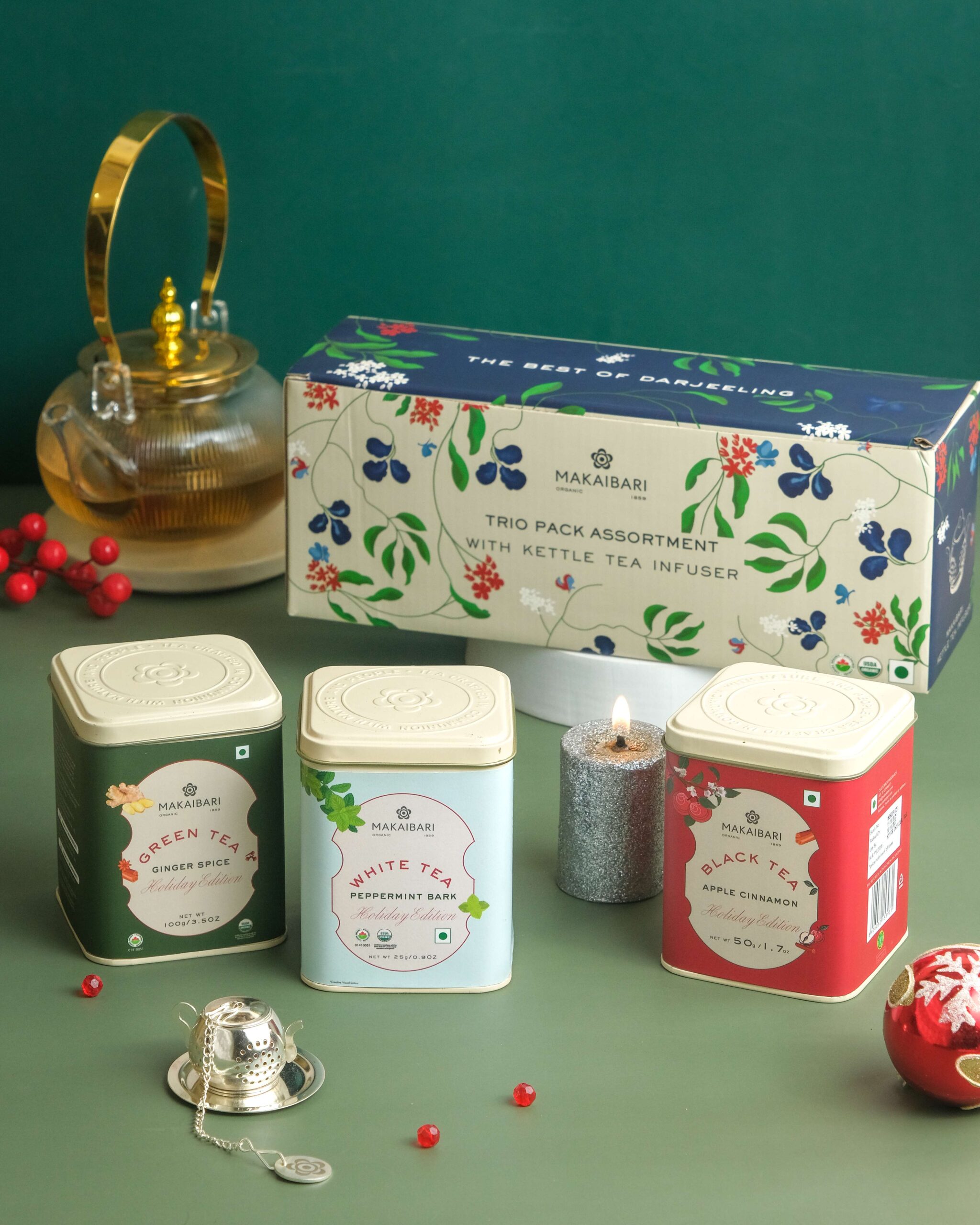 Curated for Christmas- Makaibari Tea gifts they'll treasure all year 